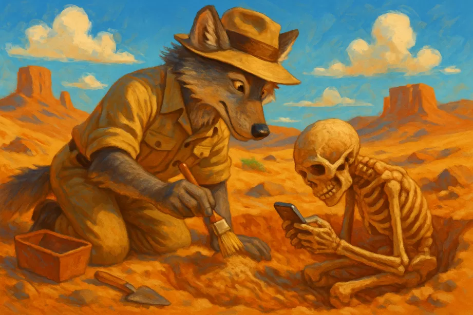 TAO Animal Center Wolf Archaeologist Discovery